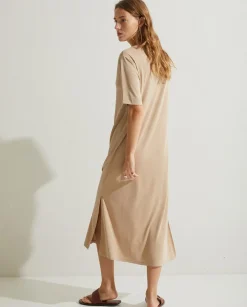 YERSE Dresses And Jumpsuits^Flowy Midi Dress Beige