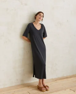 YERSE Dresses And Jumpsuits^Flowy Midi Dress Grey