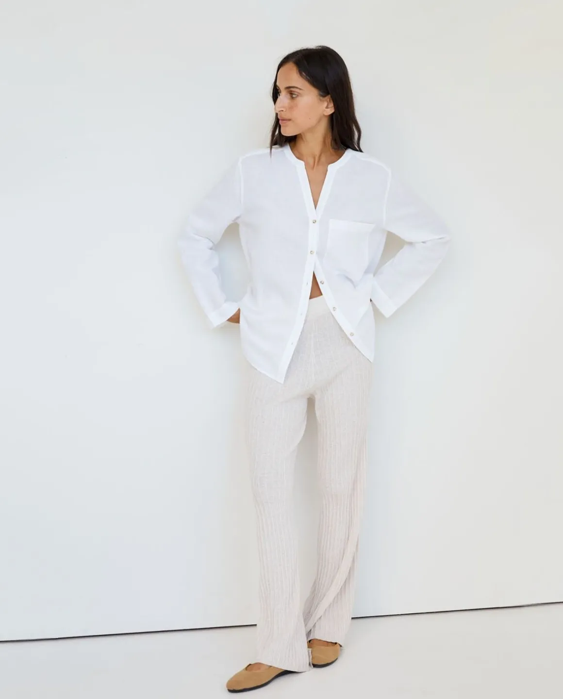 YERSE Trousers And Jeans^Knit Trousers Natural