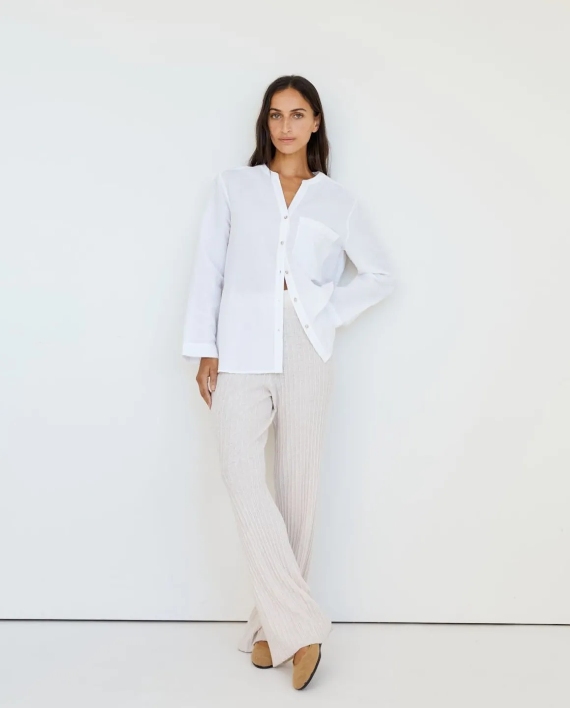 YERSE Trousers And Jeans^Knit Trousers Natural