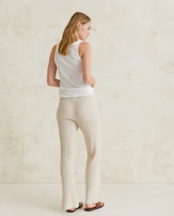 YERSE Trousers And Jeans^Knit Trousers Natural
